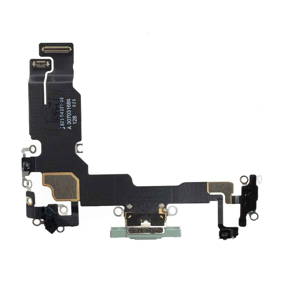 Charging Port for iPhone 15 (PULL-A)-Green