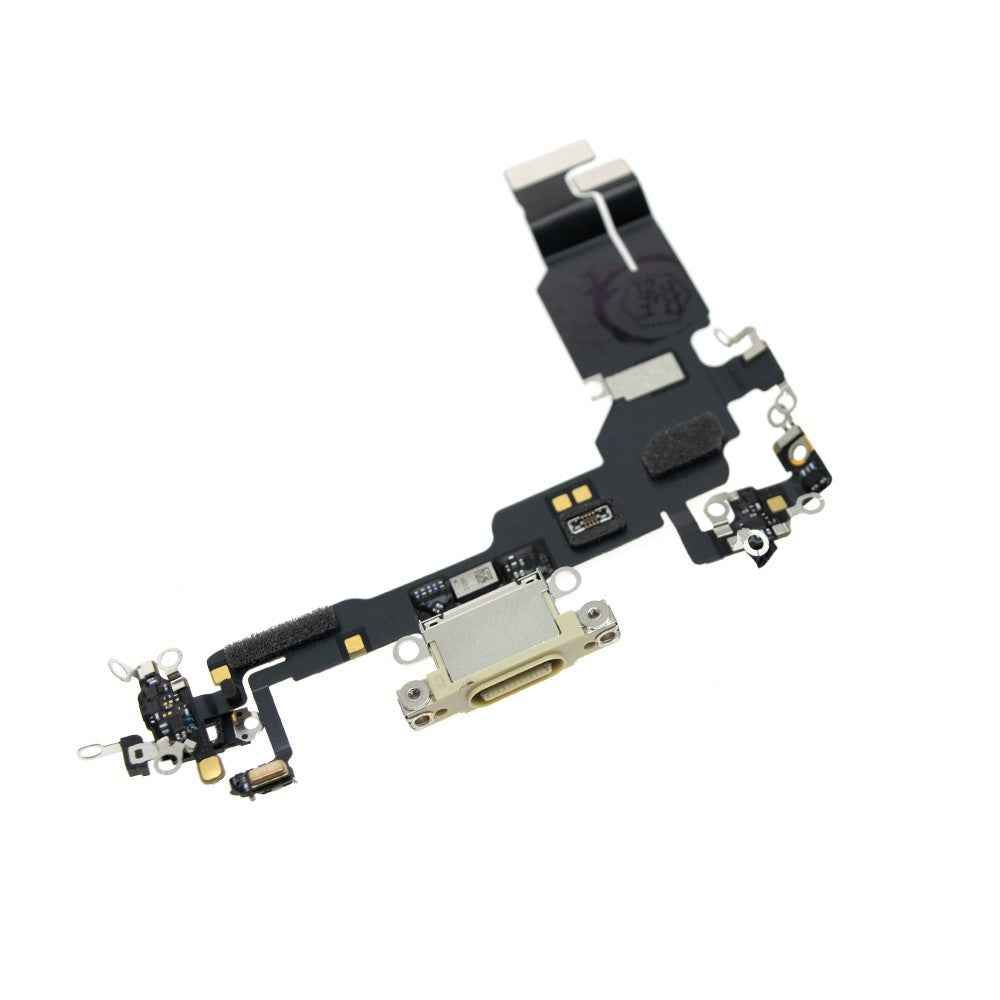 Charging Port for iPhone 15 (PULL-A)-Yellow