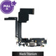 Charging Port for iPhone 15 Pro (PULL-A)-Black Titanium - MyMobile