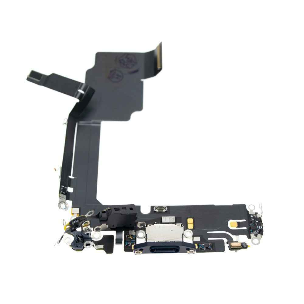 Charging Port for iPhone 15 Pro (PULL-A)-Blue Titanium