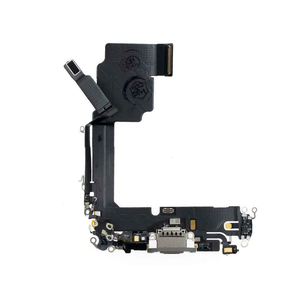 Charging Port for iPhone 15 Pro (PULL-A)-Natural Titanium