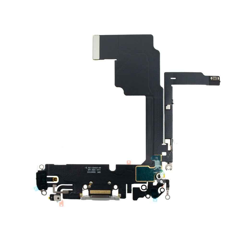 Charging Port for iPhone 15 Pro (PULL-A)-White Titanium