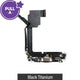 Charging Port for iPhone 15 Pro Max (PULL-A)-Black Titanium
