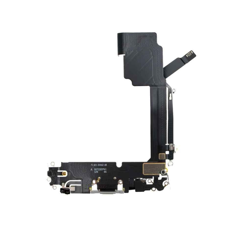 Charging Port for iPhone 15 Pro Max (PULL-A)-White Titanium