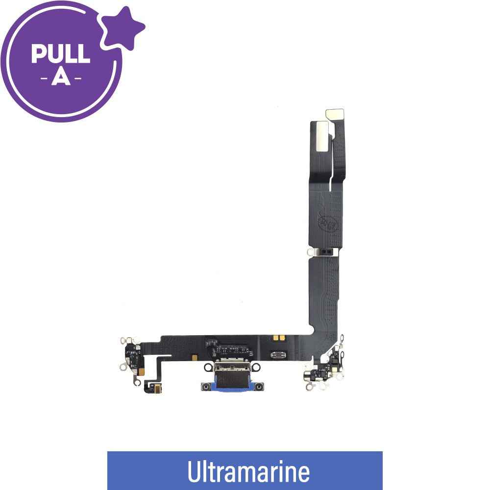 Charging Port for iPhone 16 Plus (PULL-A)-Ultramarine