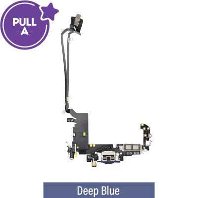 Charging Port for iPhone 17 Pro Max (Chinese Version) (PULL-A)-Deep Blue