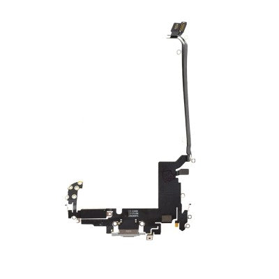 Charging Port for iPhone 17 Pro Max (Chinese Version) (PULL-A)-Silver