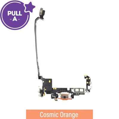 Charging Port for iPhone 17 Pro Max (US Version) (PULL-A)-Cosmic Orange