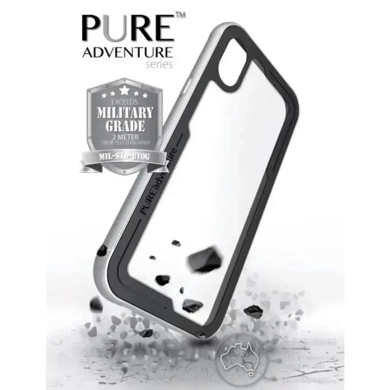 Pure Adventure Metal case 3m drop tested Iphone Xr 6.1 - Black - MyMobile