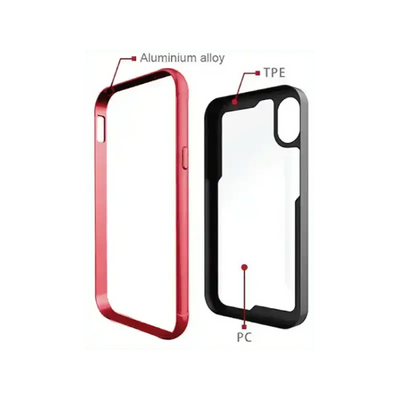 Pure Adventure Metal Case Iphone Plus 8 / 7 / 6 - Red - MyMobile