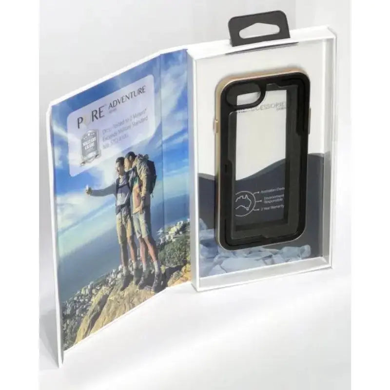 Pure Adventure Metal Case Iphone Se2020 And 8 / 7 / 6 - Gold - MyMobile