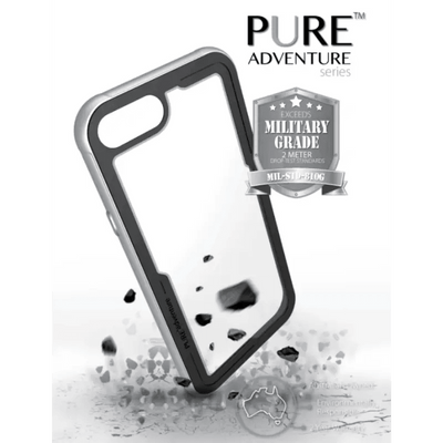 Pure Adventure Metal Case Iphone Se2020 And 8 / 7 / 6 - Silver - MyMobile