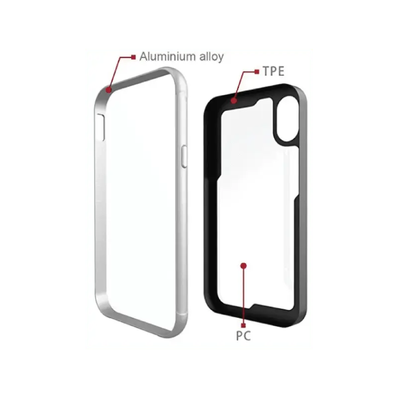 Pure Adventure Metal Case Iphone X / Xs - Silver - MyMobile