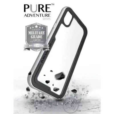 Pure Adventure Metal Case Iphone Xs Max 6.5 - Silver
