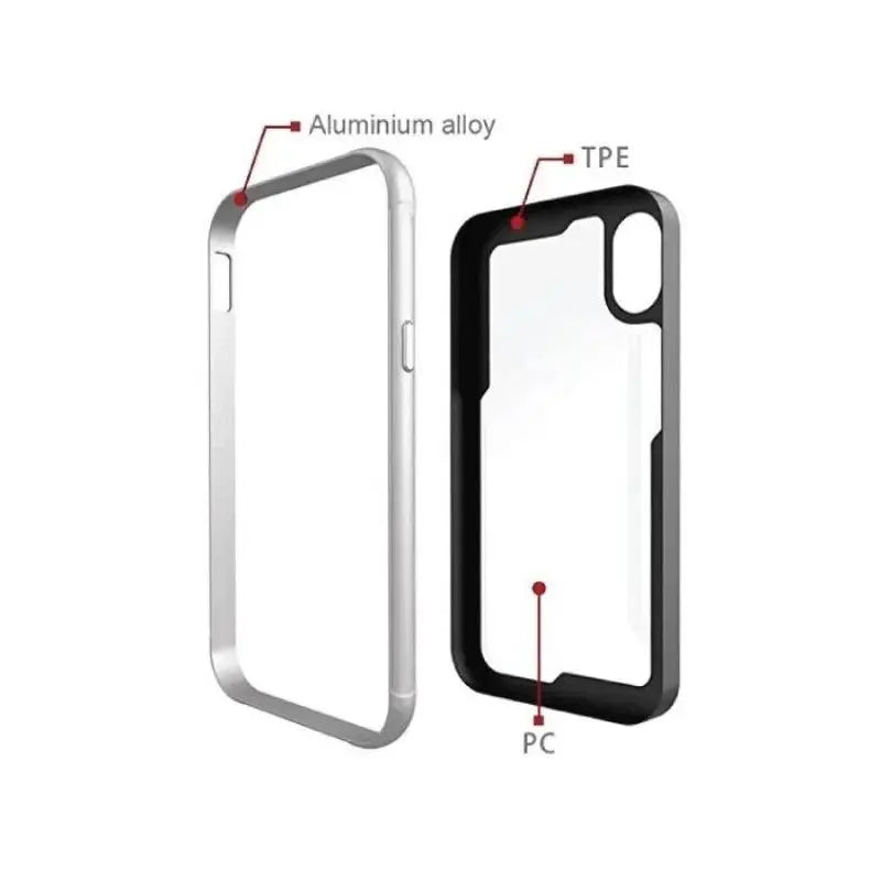 Pure Adventure Metal Case Iphone Xs Max 6.5 - Silver - MyMobile