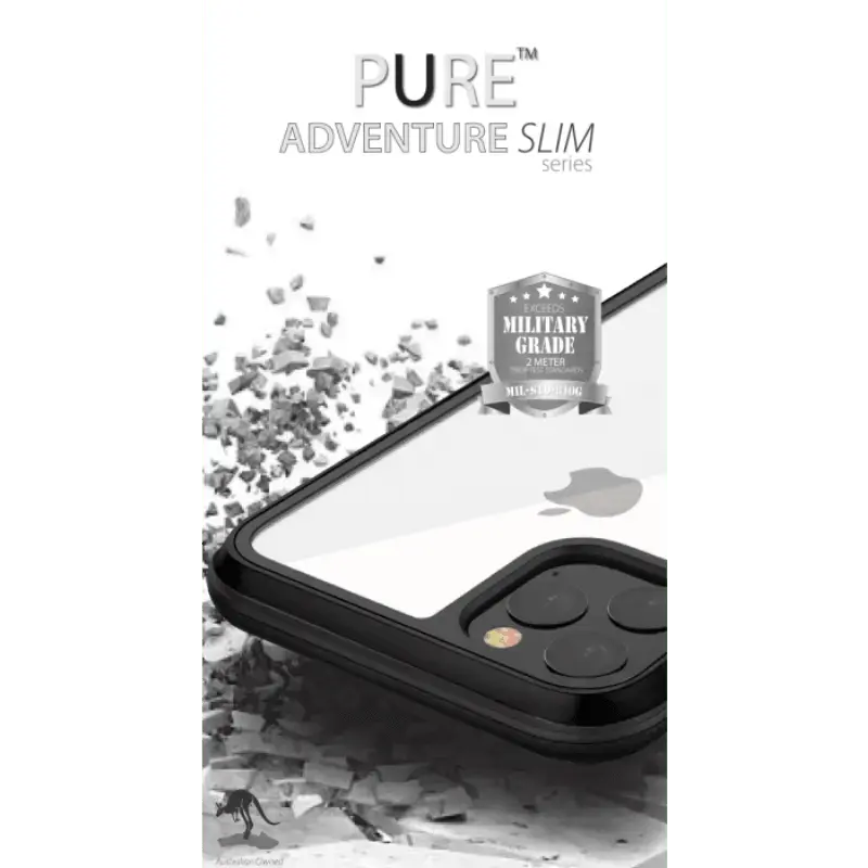 Pure Adventure Slim Metal Case Iphone 11 Pro 2019 5.8 - Black - MyMobile