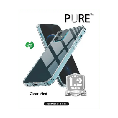 Pure Clear Mind - balanced Clear case 1.5m Drop test Iphone 12 Pro Max 6.7 - MyMobile