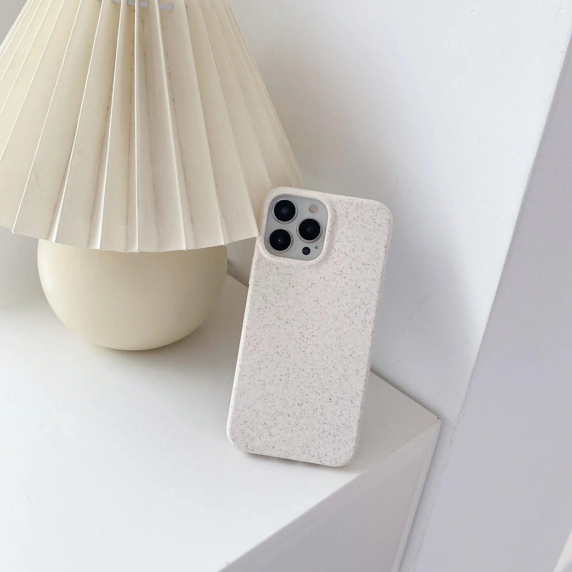 Pure Color Biodegradable Mobile Phone Case All Inclusive - MyMobile