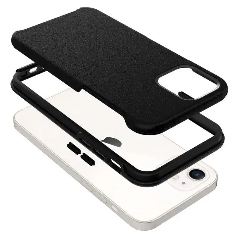 Pure life perfect symmetry case - Iphone 13 6.1 - black - MyMobile