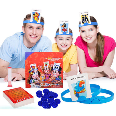 Quick Question Of What Am I Cards Board Game Funny Gadgets Novelty Toys Children Parents Party Games - MyMobile