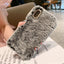 Rabbit Hair Protective Cover Mobile Phone Case - MyMobile