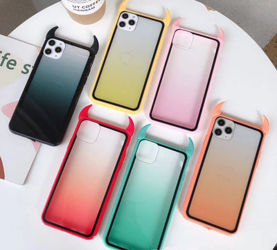 Rainbow devil horn phone case For Huawei P30 - MyMobile