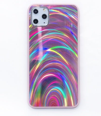 Rainbow Pattern Jelly Shell For iPhone 14 - MyMobile