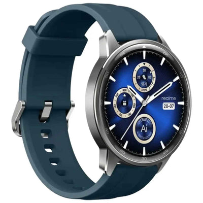 realme Watch S2 Ocean Silver Silicon Strap
