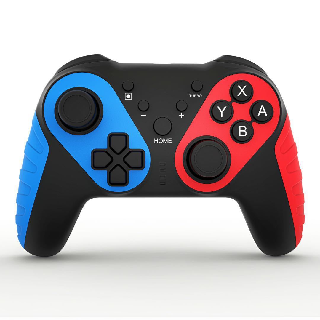 Red and blue wireless Bluetooth gamepad - MyMobile