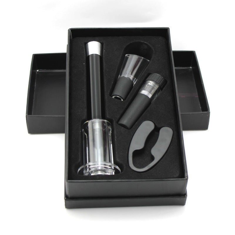 Red wine pressure bottle opener set - MyMobile