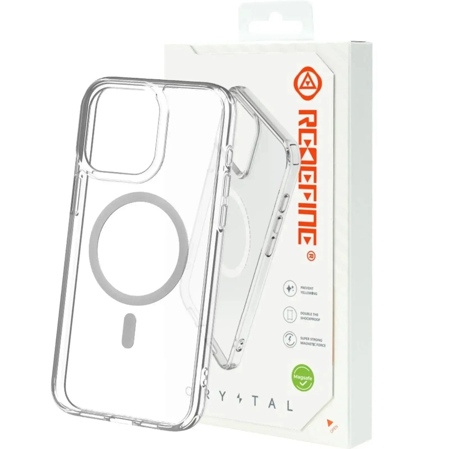 ReDefine Crystal Super Strong Magnetic Case for iPhone 15 - MyMobile