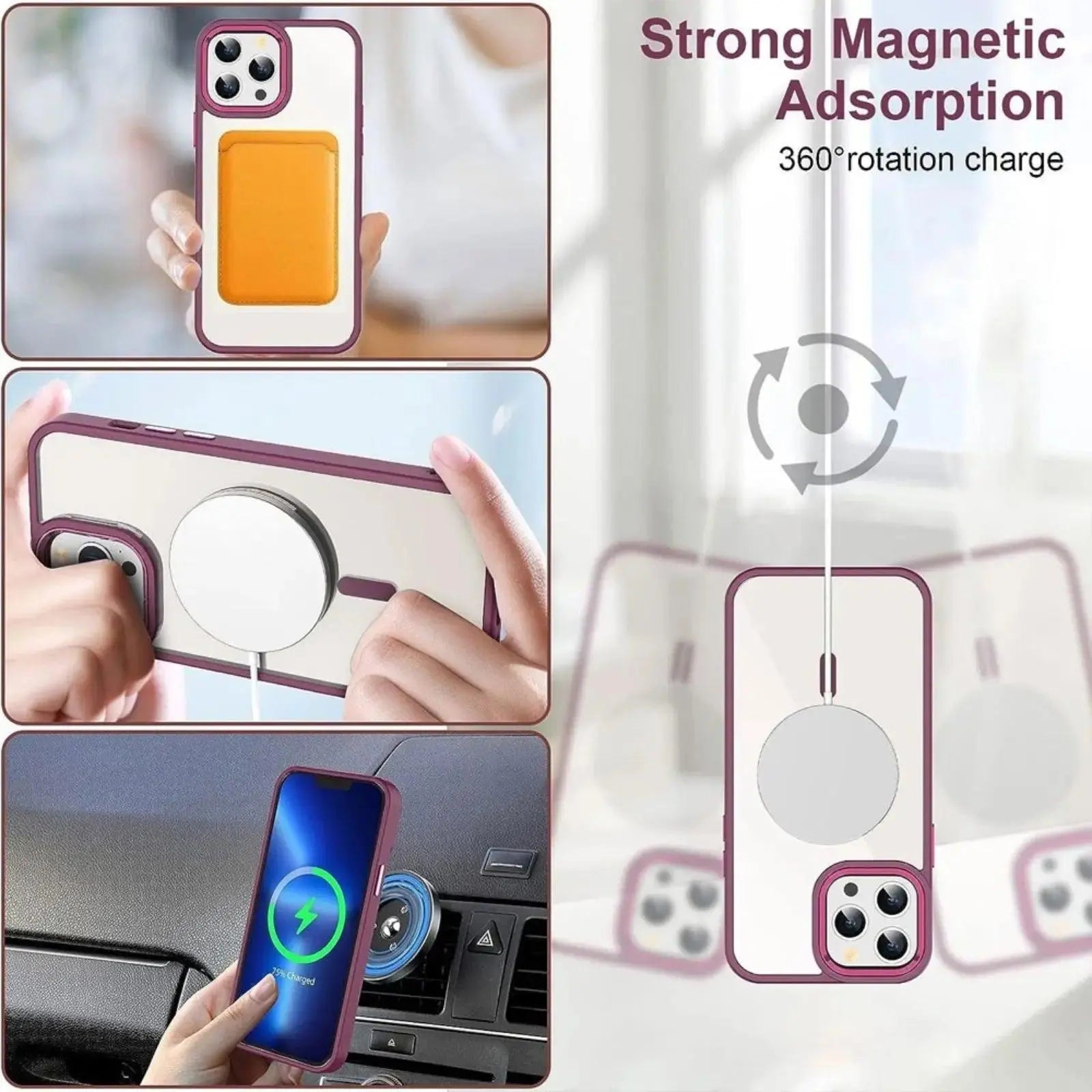 ReDefine Metal Camera Lens Magnetic Magsafe Case for iPhone 15 - MyMobile