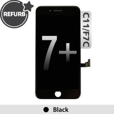 REFURB LCD Screen Repair for iPhone 7 Plus (Toshiba, C11 F7C) - Black - MyMobile