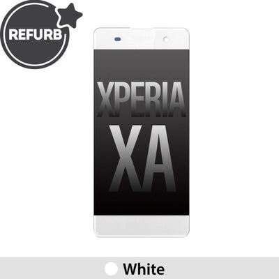 REFURB LCD Screen Repair for Sony Xperia XA F3111 F3113 F3115 with Frame - White - MyMobile