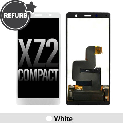 REFURB LCD Screen Repair for Sony Xperia XZ2 Compact - White - MyMobile