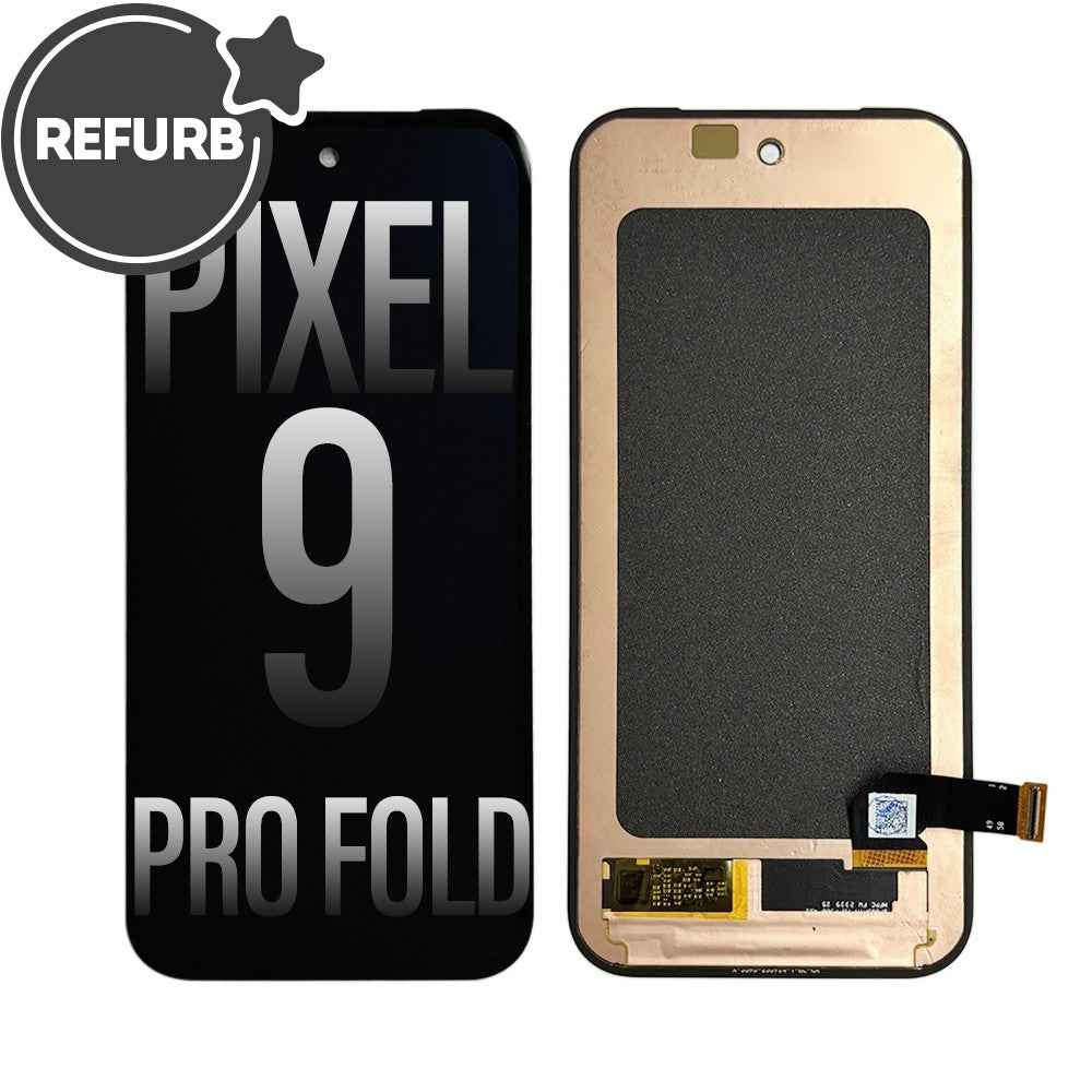 REFURB FULL ORIGINAL Outer OLED Screen Digitizer for Google Pixel 9 Pro Fold-Black