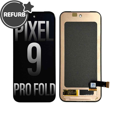 REFURB FULL ORIGINAL Outer OLED Screen Digitizer for Google Pixel 9 Pro Fold-Black
