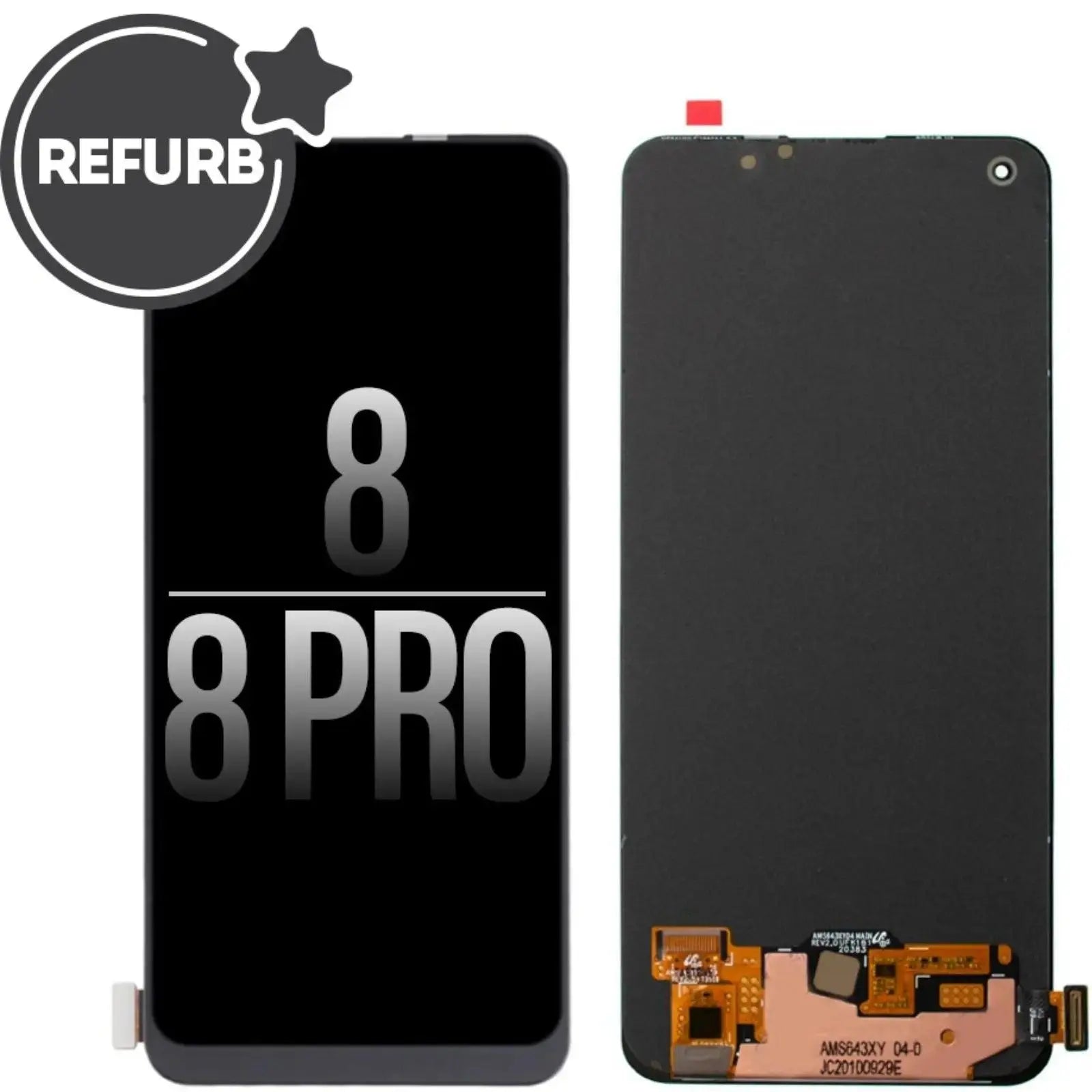 REFURB OLED Assembly Replacement for Realme 8 / 8 Pro - MyMobile