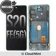 REFURB OLED Screen Replacement Digitizer with Frame for Samsung Galaxy S20 FE 5G G780/G781