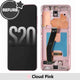 REFURB OLED Screen Replacement Digitizer With Frame For Samsung Galaxy S20 G980F-Cloud Blue