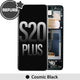 REFURB OLED Screen Replacement Digitizer With Frame For Samsung Galaxy S20 Plus G985 / G986-Cosmic Black