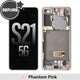 REFURB OLED Screen Replacement Digitizer With Frame For Samsung Galaxy S21 5G G991-Phantom Gray