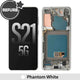 REFURB OLED Screen Replacement Digitizer With Frame For Samsung Galaxy S21 5G G991-Phantom Gray
