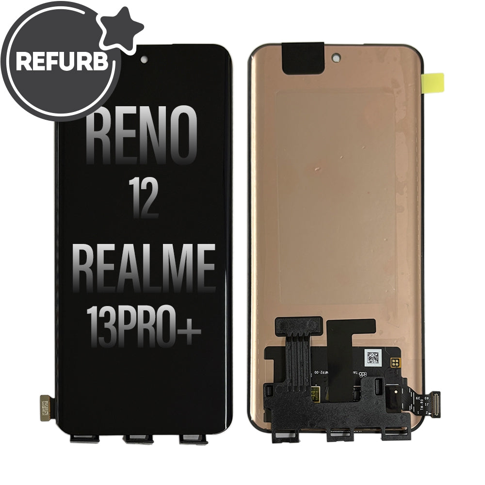 REFURB OLED Screen Digitizer Replacement for OPPO Reno12 / Realme 13 Pro Plus