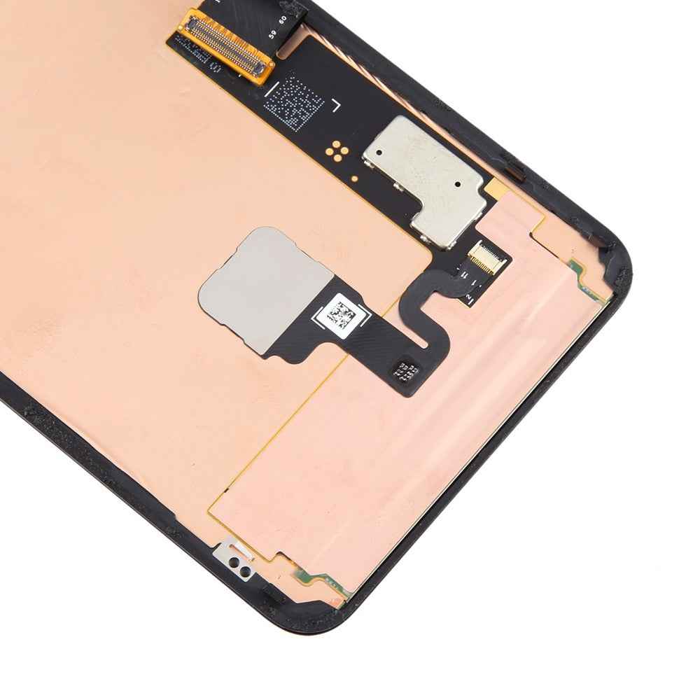 REFURB FULL ORIGINAL OLED Assembly Replacement with Bezel Frame and Fingerprint Sensor for Google Pixel 8 Pro-Black