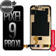 REFURB FULL ORIGINAL OLED Screen Digitizer with Bezel Frame and Fingerprint Sensor for Google Pixel 9 Pro XL-Black