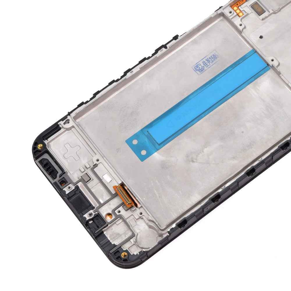 REFURB OLED Screen Replacement Digitizer with Frame for Samsung Galaxy A25 5G A256B-Brave Black