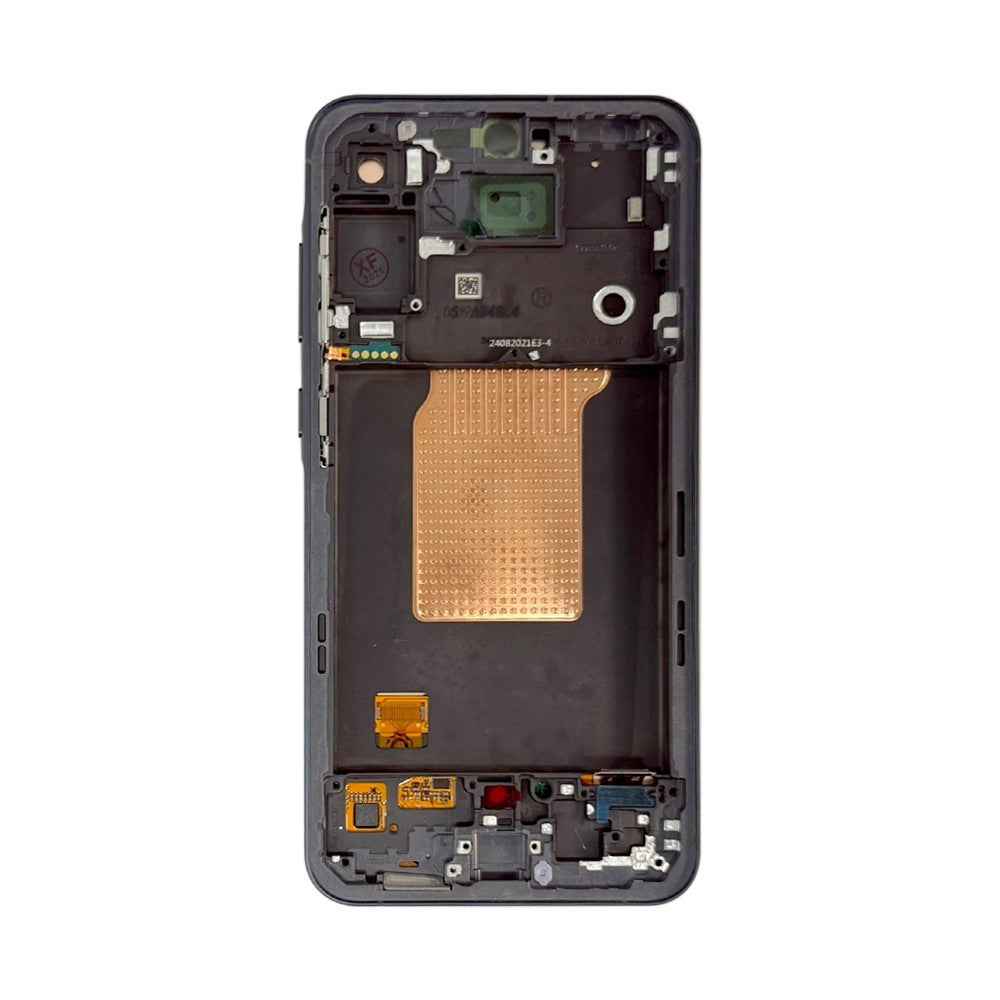 REFURB OLED Screen Replacement Digitizer with Frame for Samsung Galaxy A55 5G A556B-Navy