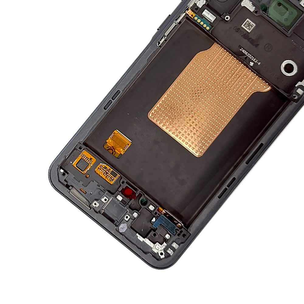 REFURB OLED Screen Replacement Digitizer with Frame for Samsung Galaxy A55 5G A556B-Navy