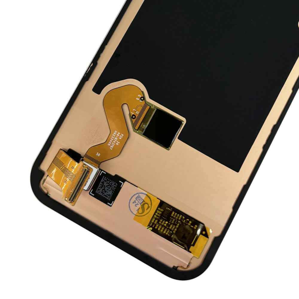 REFURB FULL ORIGINAL OLED Screen Digitizer with Bezel Frame and Fingerprint Sensor for Google Pixel 9-Black